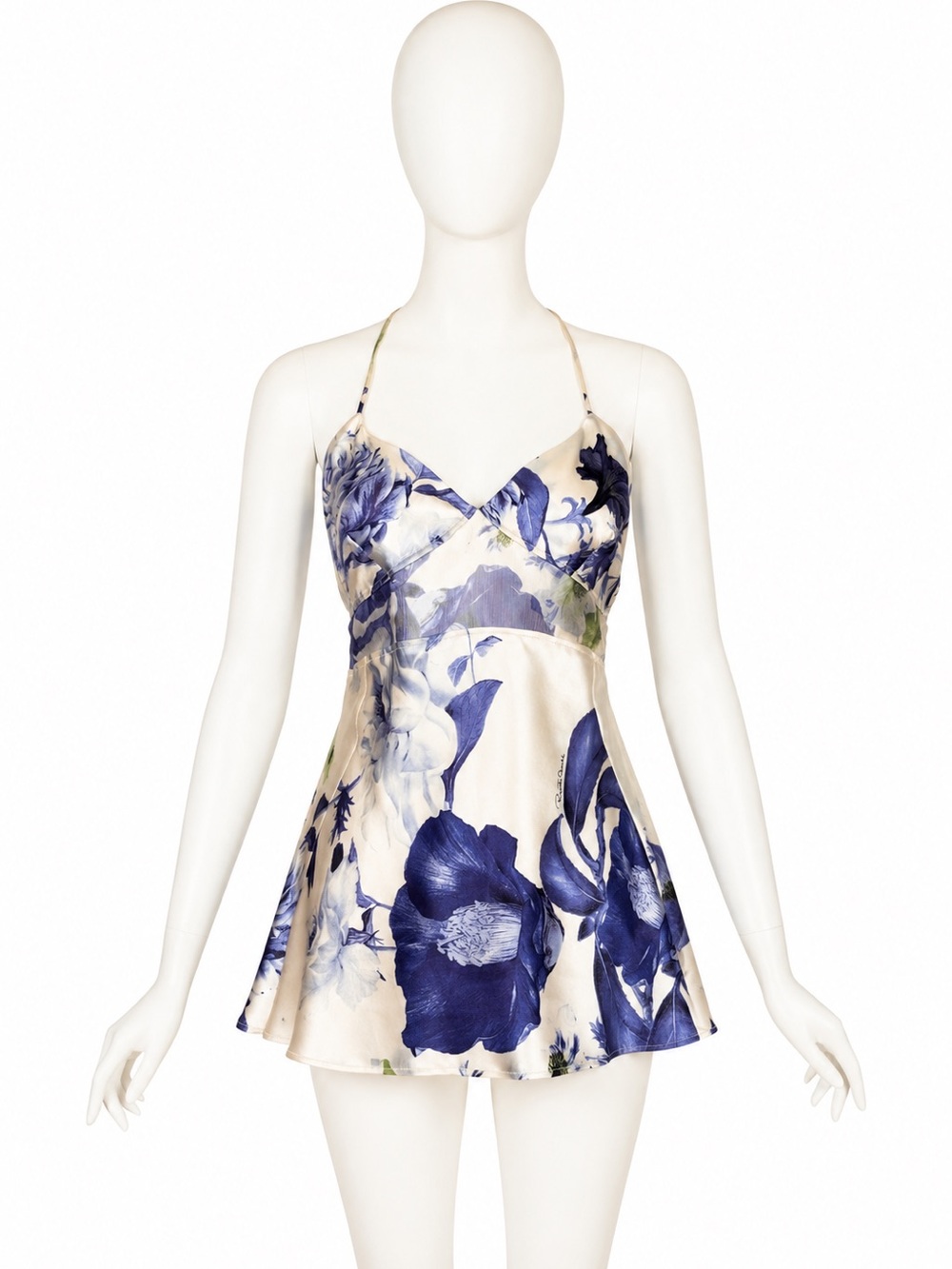 Roberto Cavalli Vintage 2005 Silk Floral Top – Size 42